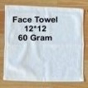 Premium White Face Towels